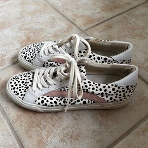 Madewell Calf Hair Sidewalk Sneakers